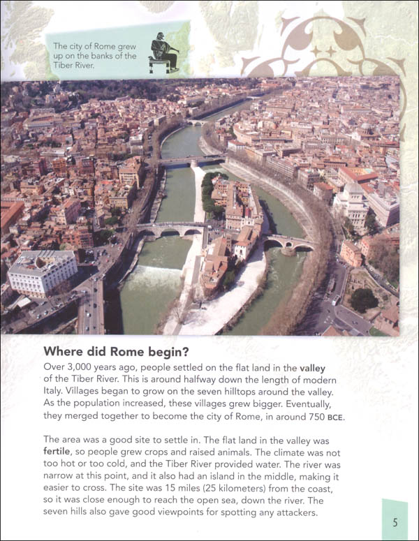 Geography Matters in Ancient Rome Heinemann Library 9781484609699