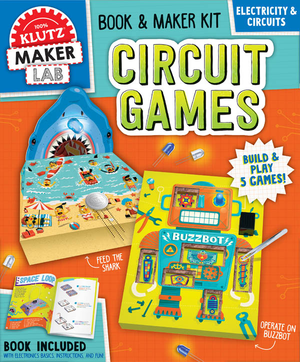 Circuit Games Maker Lab | Klutz Press | 9781338159660