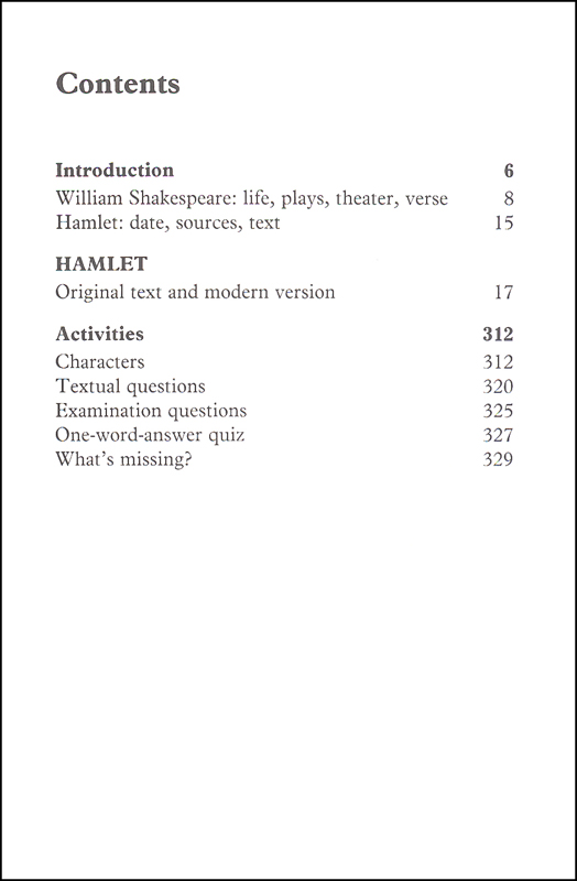 Hamlet (Shakespeare Made Easy) Barron's Educational Series