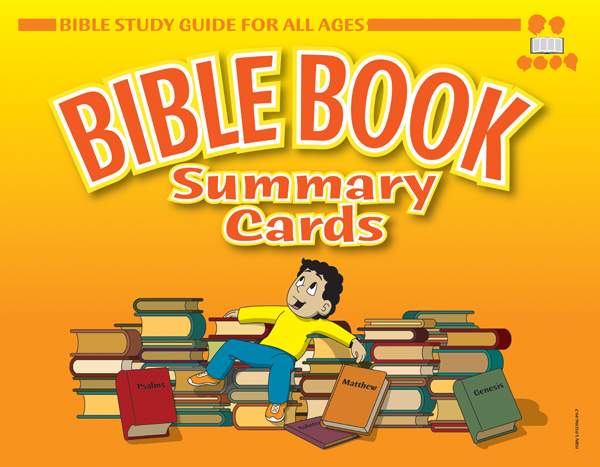 Bible Book Summary Cards Full Color | Bible Study Guide For All Ages ...