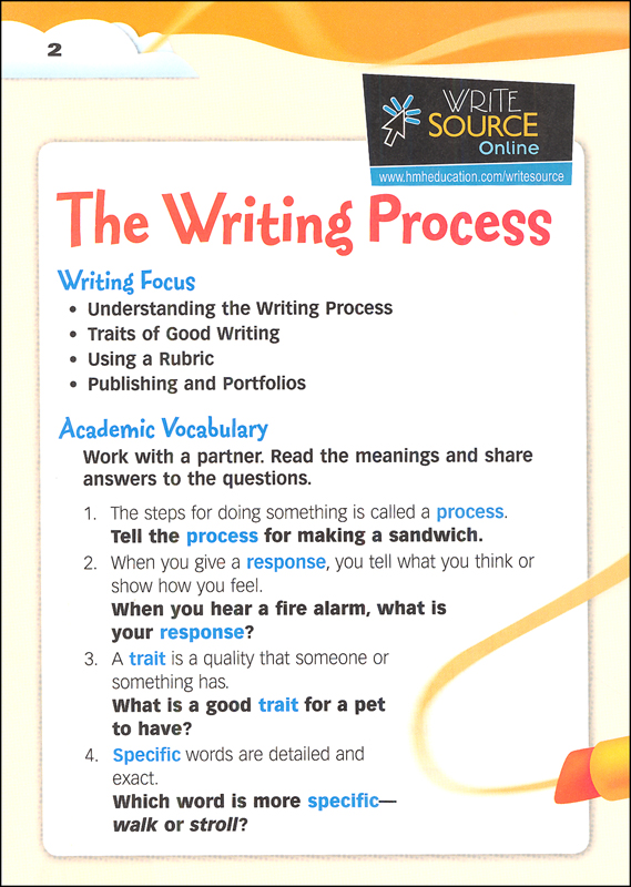 Write Source (2012 Edition) Grade 3 Student Edition Great Source