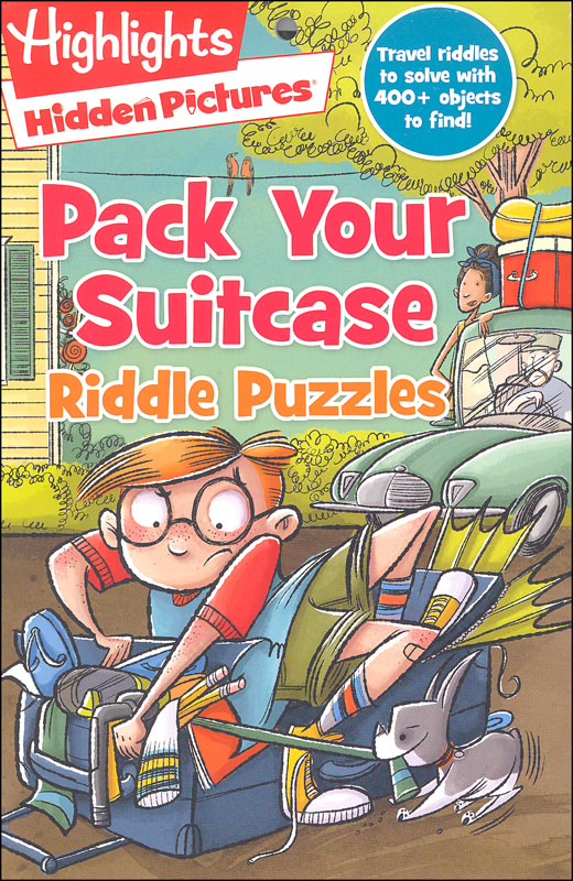 Highlights Hidden Pictures Pack Your Suitcase Riddle Puzzles