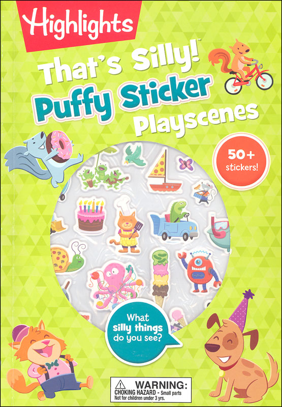 That's Silly! Puffy Sticker Playscenes