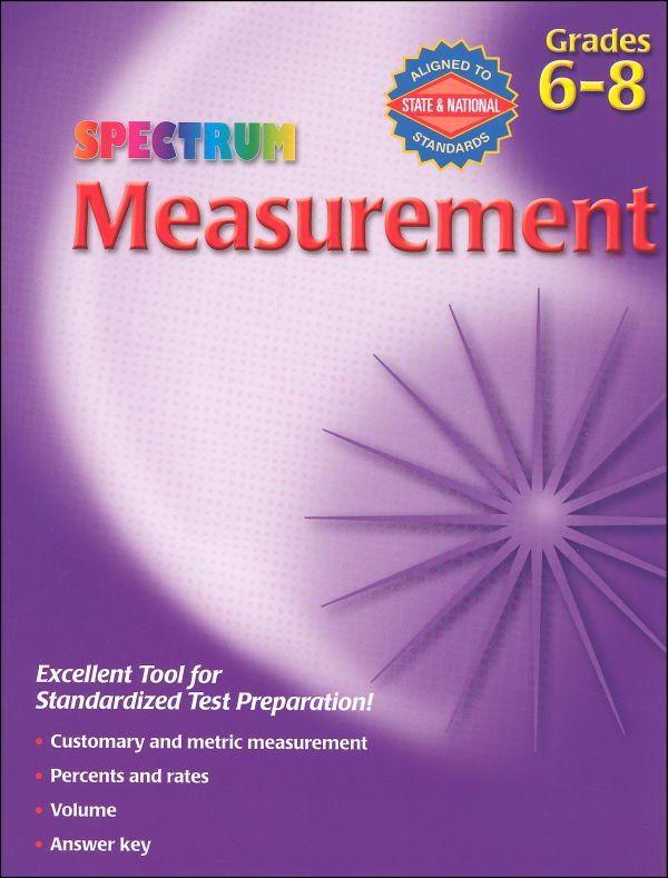 Spectrum Measurement Grades 6-8