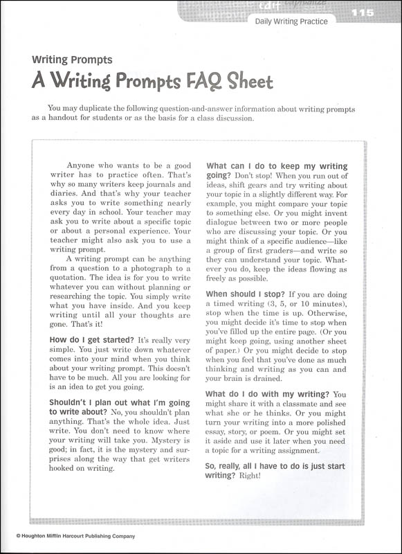 Write Source (2012 Edition) Grade 8 Daily Language Write Source (2012 Edition) Grade 8 Daily Language