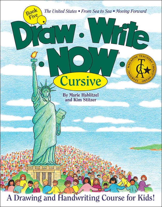 DrawWriteNow Cursive Book 5 In the Think of Things 9781942446149
