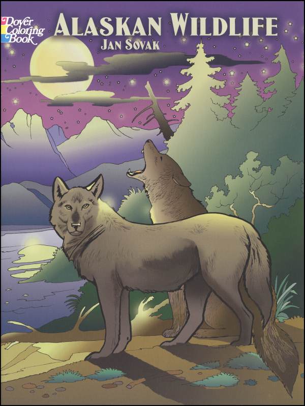 Alaskan Wildlife Coloring Book