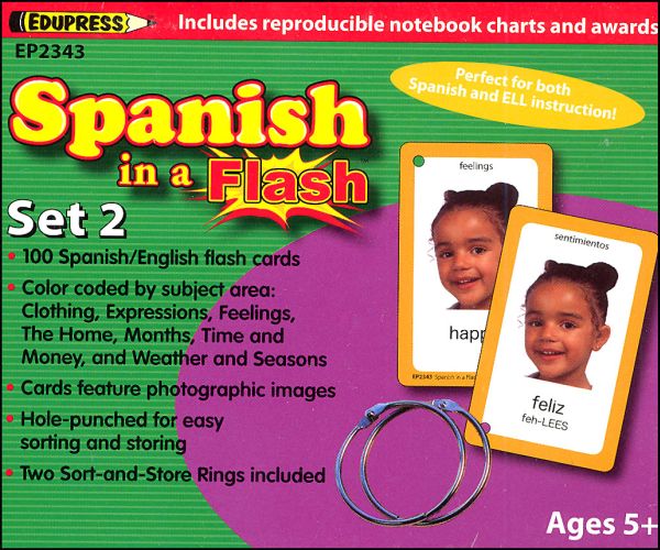 Spanish in a Flash Set 2