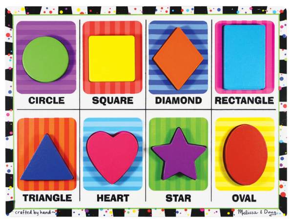 Shapes Chunky Puzzle | Melissa & Doug