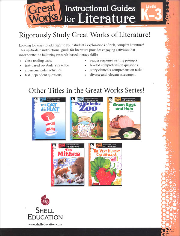 Great Works Instructional Guides For Literature If You Give Series   026865b 