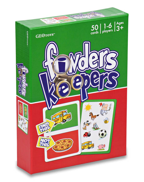 Finders Keepers Card Game GEOTOYS