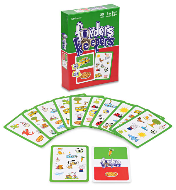 Finders Keepers Card Game GEOTOYS