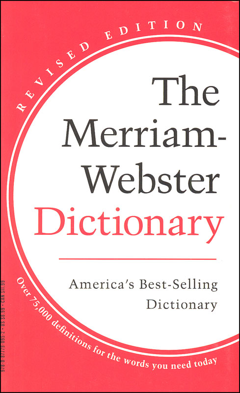 Merriam-Webster Dictionary (Mass-Market Edtn)