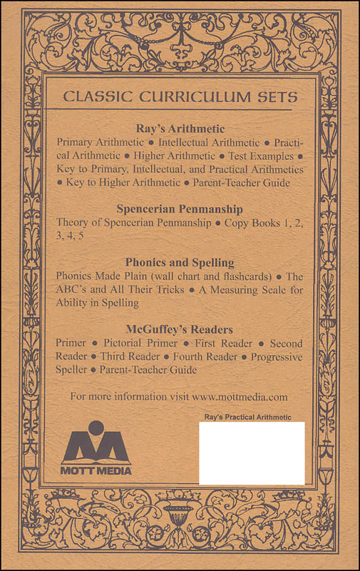 ray-s-practical-arithmetic-mott-media-9780880620611