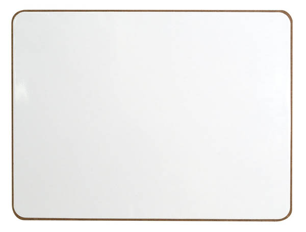 Magnetic Whiteboard 2-sided - Plain (9" x 12")