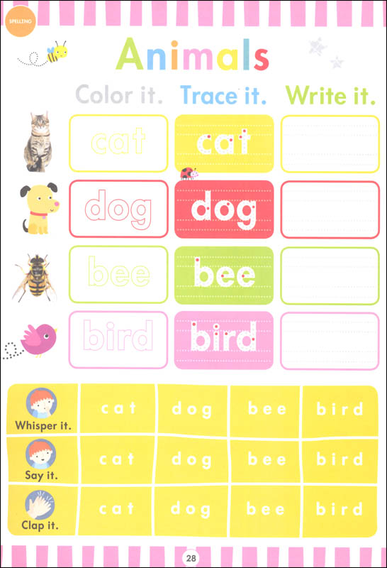 Kindergarten Extra Big Skills Workbook: Writing and Spelling