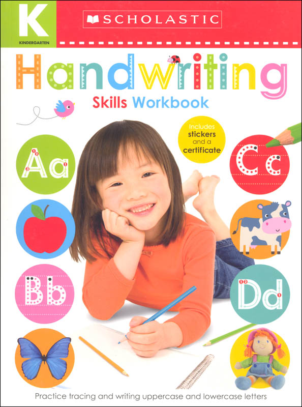 Kindergarten Skills Workbook: Handwriting