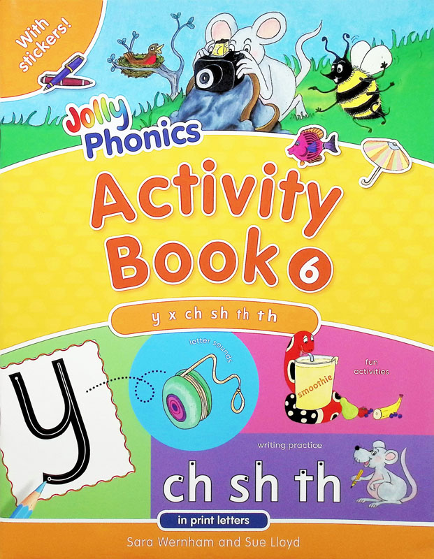 Jolly Phonics Activity Books - Set of Books 1-7 (in print letters ...