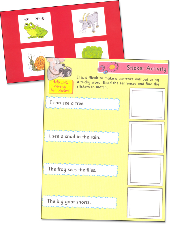 jolly phonics activity books set of books 1 7 in print letters