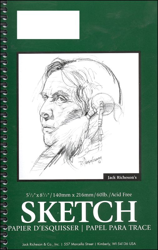pro art spiral bound sketch book
