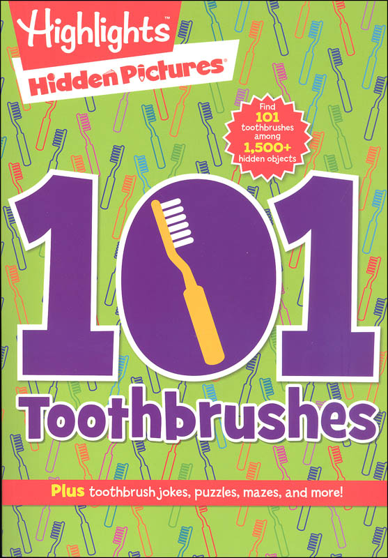 101 Toothbrushes - Hidden Pictures