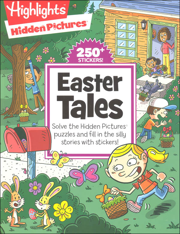 Hidden Pictures Silly Sticker Stories - Easter Tales