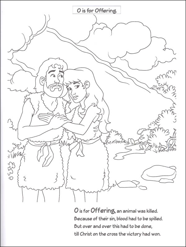 A is for Adam Coloring Book | Master Book Publishers | 9781683440147