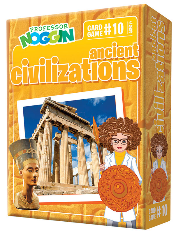 Professor Noggin's Ancient Civilizations Card Game Ages 7 for sale online 