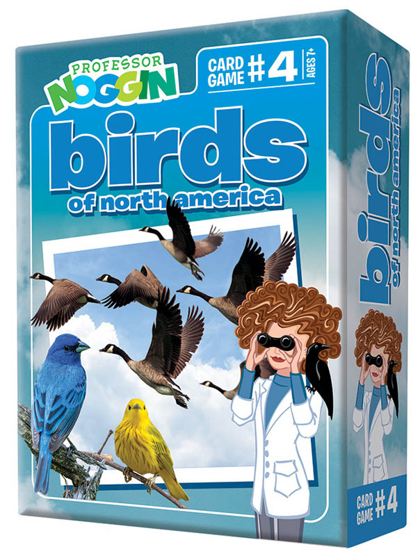 Prof Noggin's Birds of North America Card Game