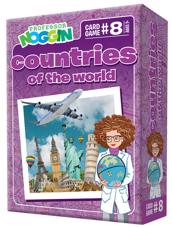 Prof Noggin's Countries of the World Card Game