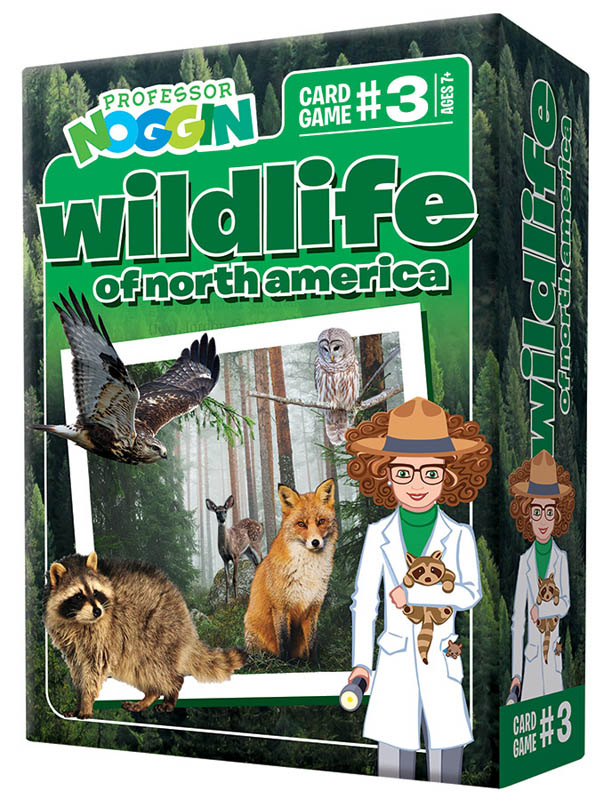 Prof Noggin's Wildlife of North America Card