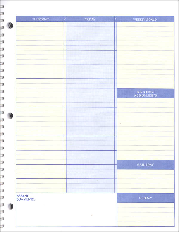 Assignment books for elementary students image