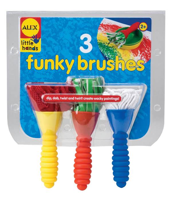Funky Brushes Set of 3 ALEX Toys