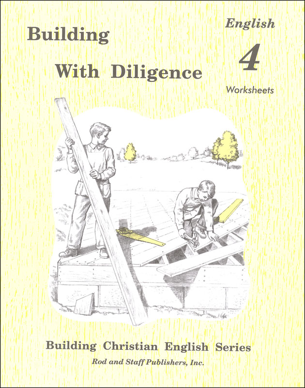 Building With Diligence Grade 4 Worksheets
