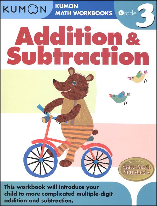 Addition & Subtraction Grade 3 Workbook