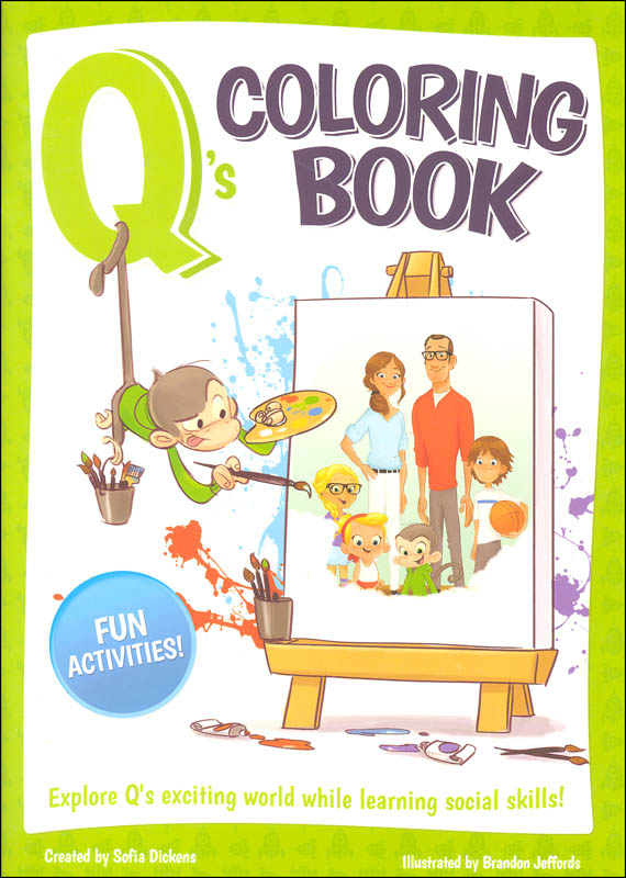Q's Coloring and Activity Book
