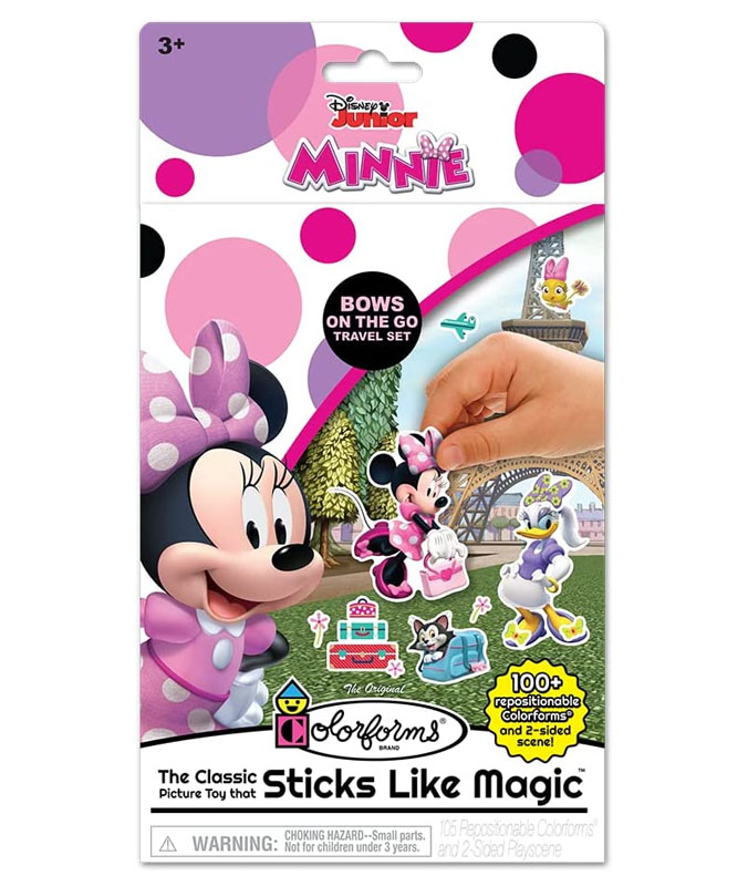 marmeren Inspireren Raad eens Colorforms Disney Minnie Mouse Travel Set | PlayMonster 