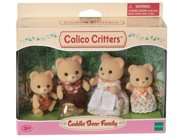 calico critters cuddle bear family names