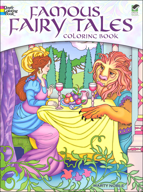 Download Famous Fairy Tales Coloring Book Dover Publications 9780486497075