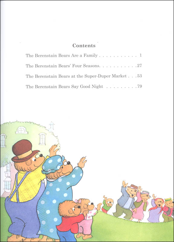 Berenstain Bears Storytime Treasury Dover Publications 9780486498362 2202