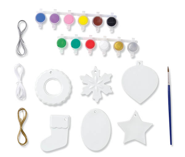 Paint Your Own Christmas Ornaments MindWare