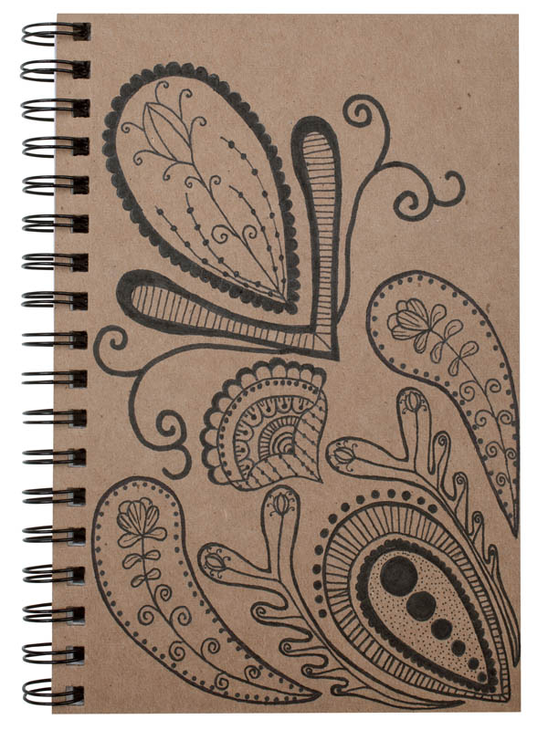 UCreate Create Your Own Sketch Diary Natural Cover (9" X 6") | UCreate