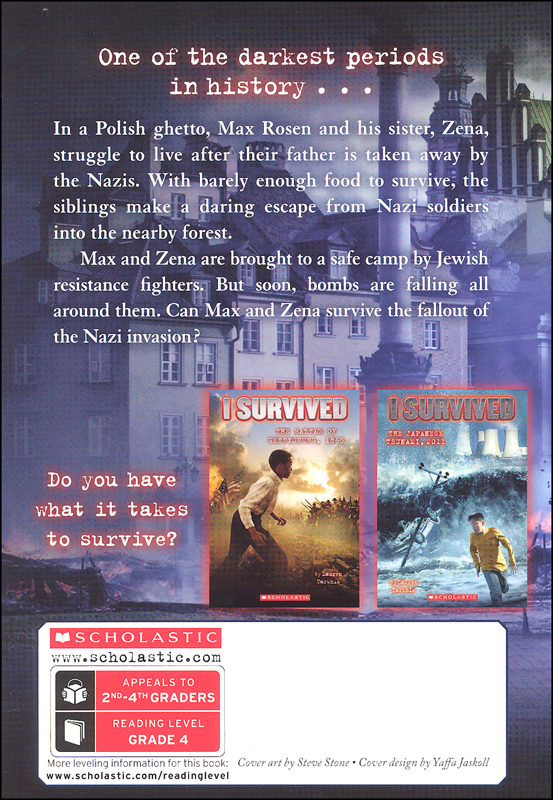I Survived the Nazi Invasion, 1944 | Scholastic Paperback | 9780545459389