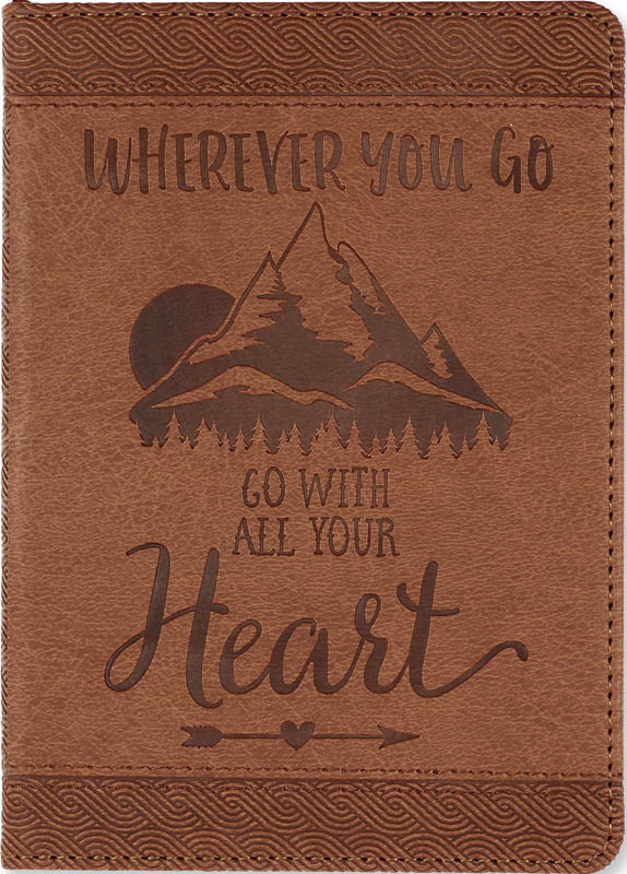 Wherever You Go, Go with All Your Heart Artisan Journal