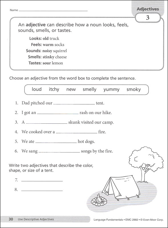 Language Fundamentals Grade 2 - Revised Edition | Evan-Moor | 9781629382180