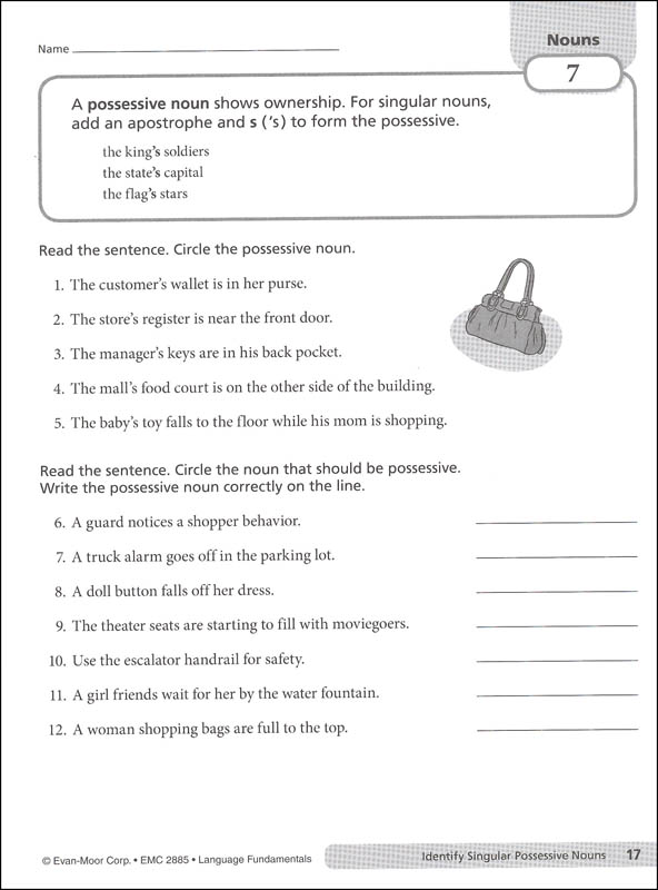 Language Fundamentals Grade 5 - Revised Edition | Evan-Moor | 9781629382210
