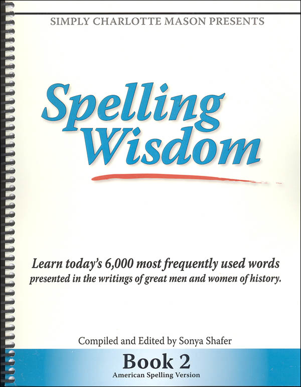 Spelling Wisdom Book 2