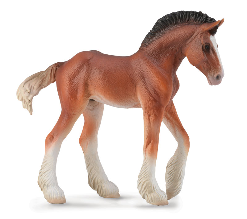 Bay Clydesdale Foal (CollectA Collection)