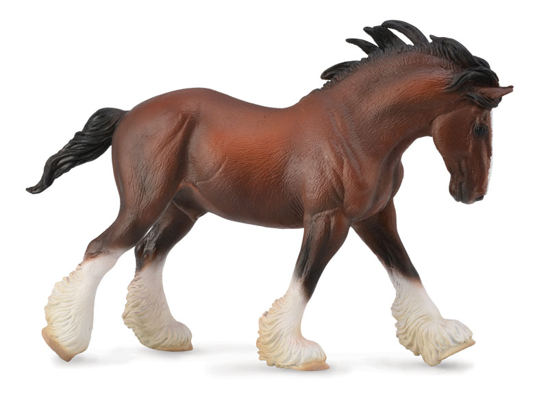 Bay Clydesdale Stallion (CollectA Collection)