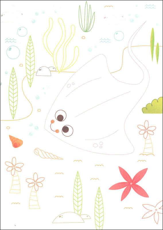 Under the Sea Sticker and Activity Little Bee Books 9781499802931